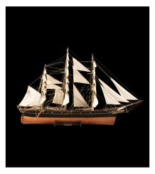 Cutty Sark Teeclipper Bausatz 1:84 