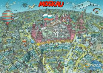 Puzzle Moskau 500 