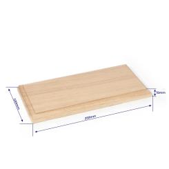 Eiche Schiffs Ständer 250 x 125 x 15 mm 