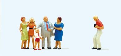 Familie Krause wird fotografi 