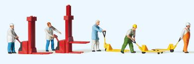 Lagerarbeiter, Stapler 