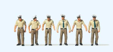 Polizisten in Sommeruniform, 