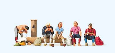 Wanderer am Weidebrunnen 