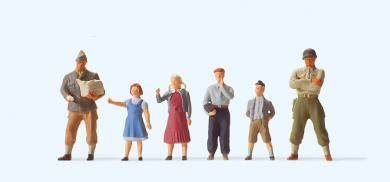 US-Soldaten mit Kindern 