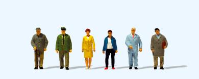 Passers-by, police officer 