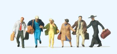 Reisende in großer Eile 