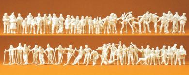 Im Winter. 65 umbemalte Figur 