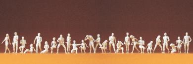 Modellfiguren Adam und Eva 