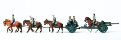 Bespannte leichte Feldhaubitz 