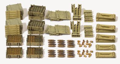 Munition und Munitionskisten 