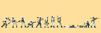 Panzerabwehr. Winteruniform. 