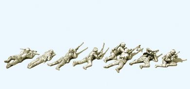 Infanterie liegend, im Gefech 