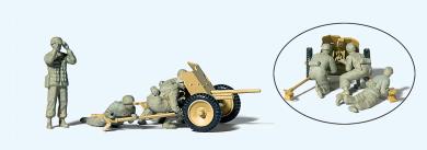 Fallschirmjäger mit 3,7cm PAK 