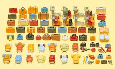 Reisegepäck. 90 Teile. Bausat 