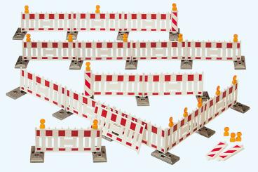 Arbeitsstellenzaun. Bausatz 