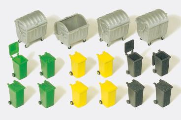 Müllcontainer, Mülltonnen. Ba 