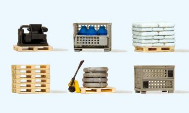 Gitterboxpalette. Paletten mi 