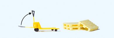 Hubwagen, 3 Europaletten.Fert 