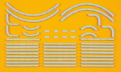 Randsteine. 38 Bauelemente. B 