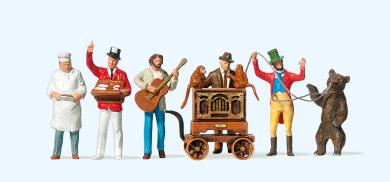 Drehorgelspieler, Musikant, V 