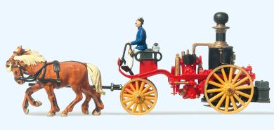 Dampfspritze. Um 1900. Fertig 