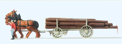 Langholzwagen. Fertigmodell 