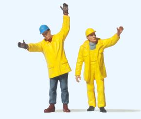 Industriearbeiter. Beim Einwe 