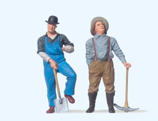 Gleisbauarbeiter. Um 1900 