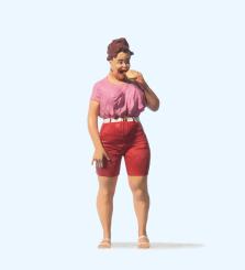 Mollige mit Bockwurst 