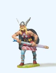 Gallier, Schwert ziehend 