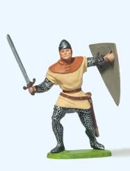 Normanne angreifend, mit Schw 