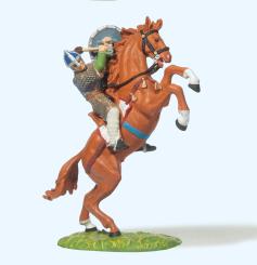 Normanne reitend, mit Streitk 