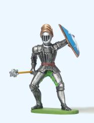 Ritter abwehrend, mit Morgens 