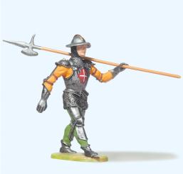 Ritter im Marsch, mit Helleba 