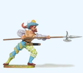 Landsknecht mit Hellebarde 