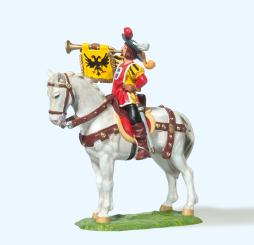 Fanfarenbläser zu Pferd 