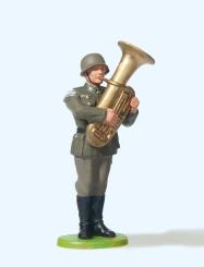 Musiker stehend, mit großem B 