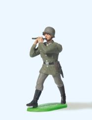 Musiker im Marsch, mit Querpf 