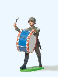 Musiker im Marsch, mit Pauke 