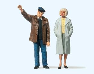 Lkw-Fahrer, Anhalterin 