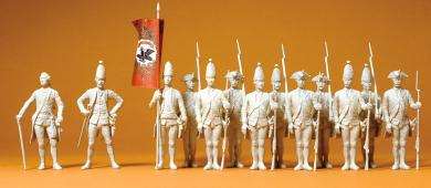 Preußen 1756. Offizier und Ma 