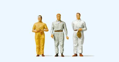 Rennfahrer aus der Frühzeit d 