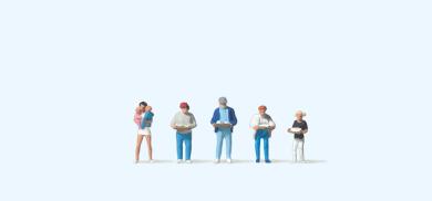 Im Selbstbedienungsrestaurant 