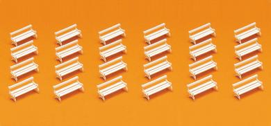 Bänke. 24 Stück. Bausatz 