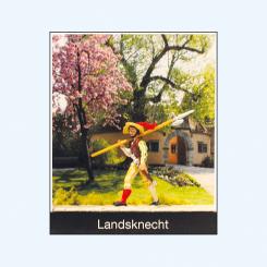 Landsknecht mit Hellebarde 
