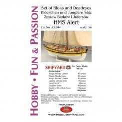 Blöckchen, Jungfern und Herz Satz HMS Alert 
