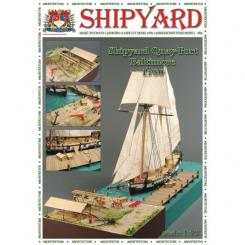 Shipyard Quay - Port - Baltimore 1780 scale 1:72 