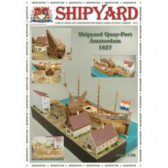 Shipyard Quay - Port - Amsterdam 1627 scale 1:96 