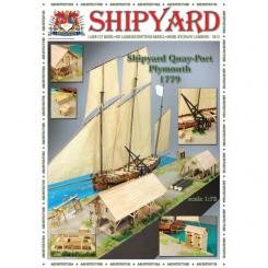 Shipyard Quay - Port - Plymouth 1779 scale 1:72 