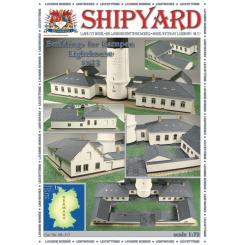 Buildings for Lighthouse Kampen scale 1:72 